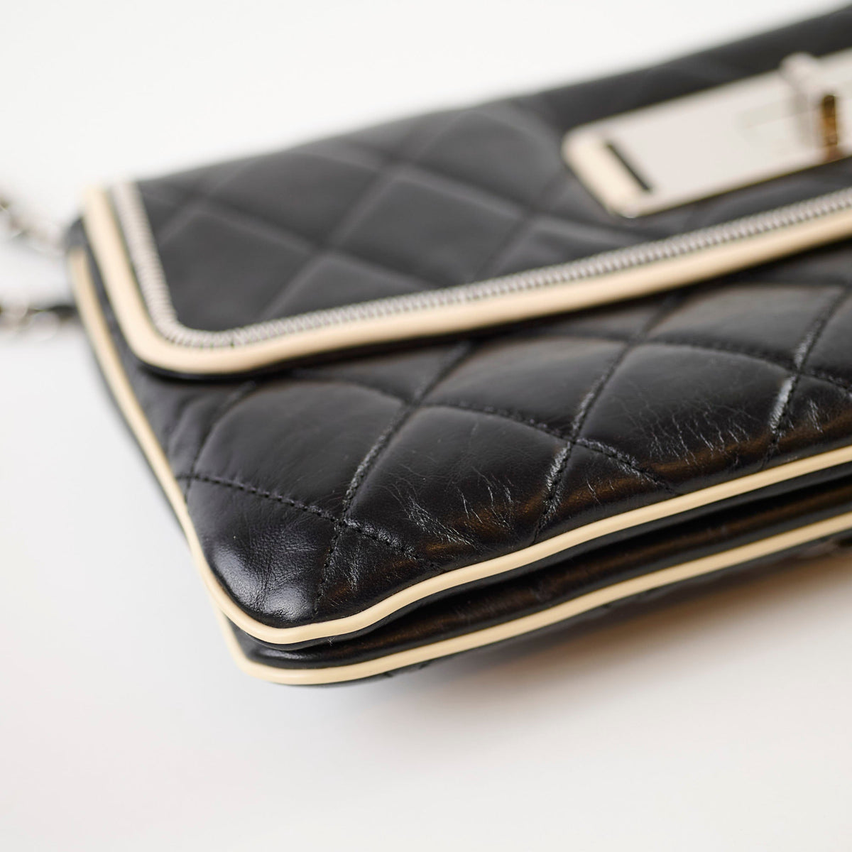 Chanel East West Flap Black - photo 11