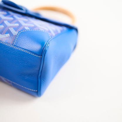 Goyard Saigon Mini Top Handle Bag Sky Blue - photo 11