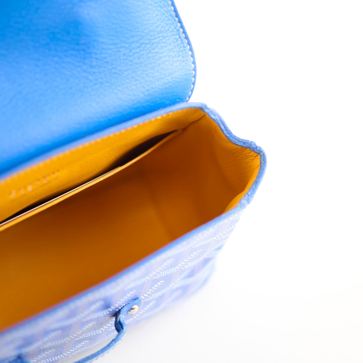 Goyard Saigon Mini Top Handle Bag Sky Blue - photo 5