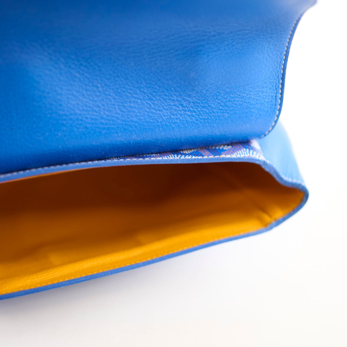 Goyard Saigon Mini Top Handle Bag Sky Blue - photo 7