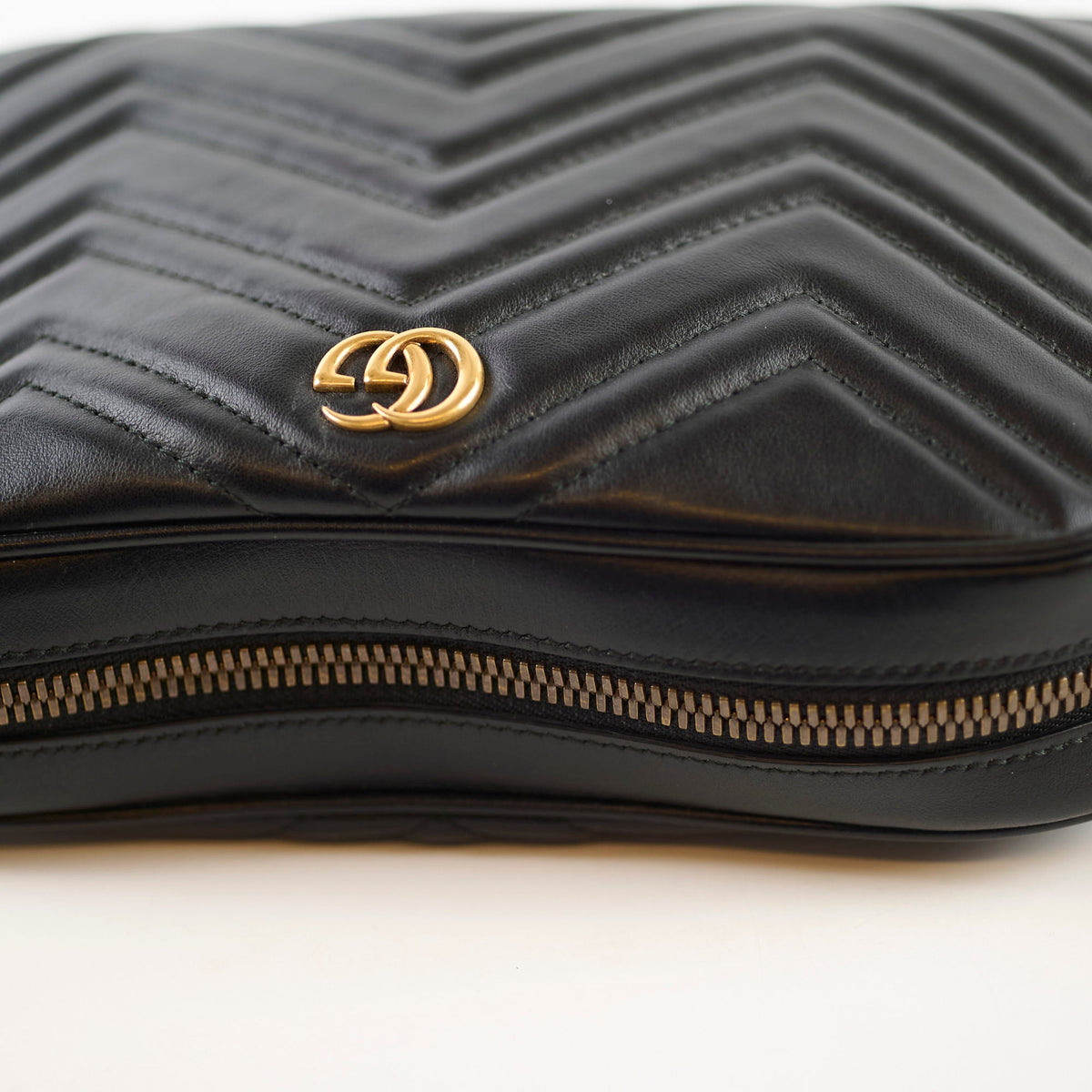 Gucci Marmont Small Camera Belt Bag Black - photo 11