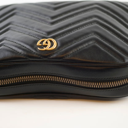 Gucci Marmont Small Camera Belt Bag Black - photo 11