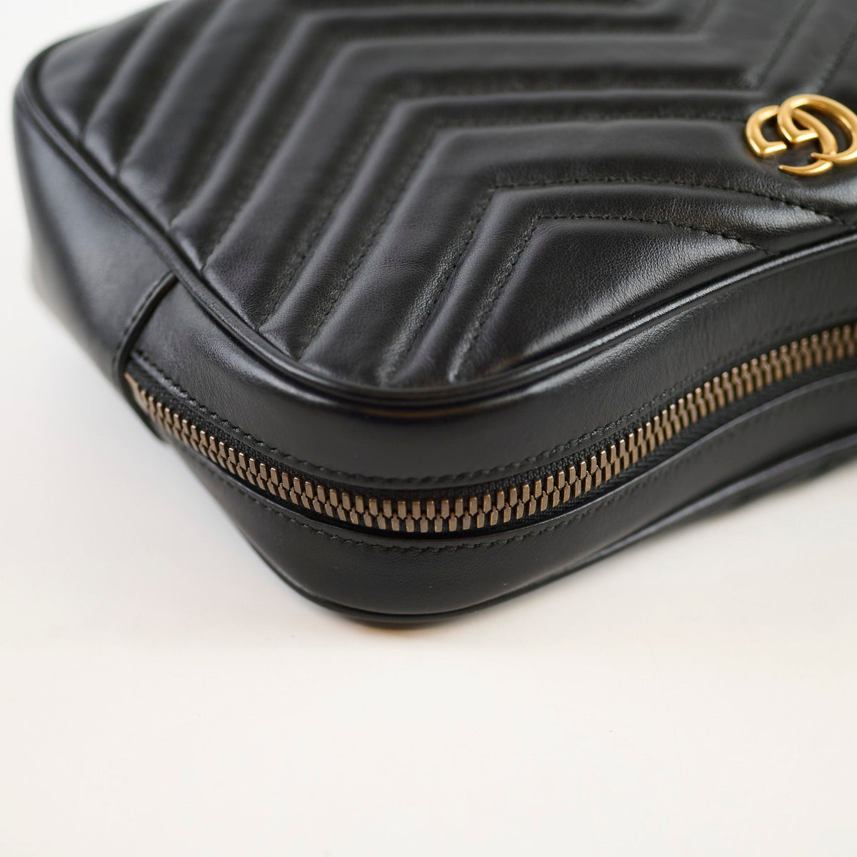 Gucci Marmont Small Camera Belt Bag Black - photo 8