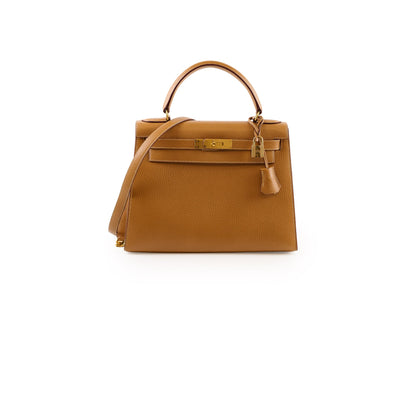 Hermes Kelly 28 Epsom Gold - Y Circle Stamp - photo 1