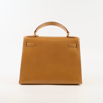 Hermes Kelly 28 Epsom Gold - Y Circle Stamp - photo 2