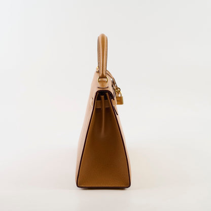 Hermes Kelly 28 Epsom Gold - Y Circle Stamp - photo 3