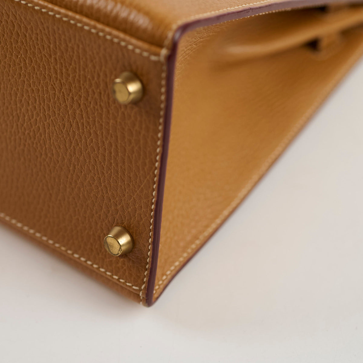 Hermes Kelly 28 Epsom Gold - Y Circle Stamp - photo 12