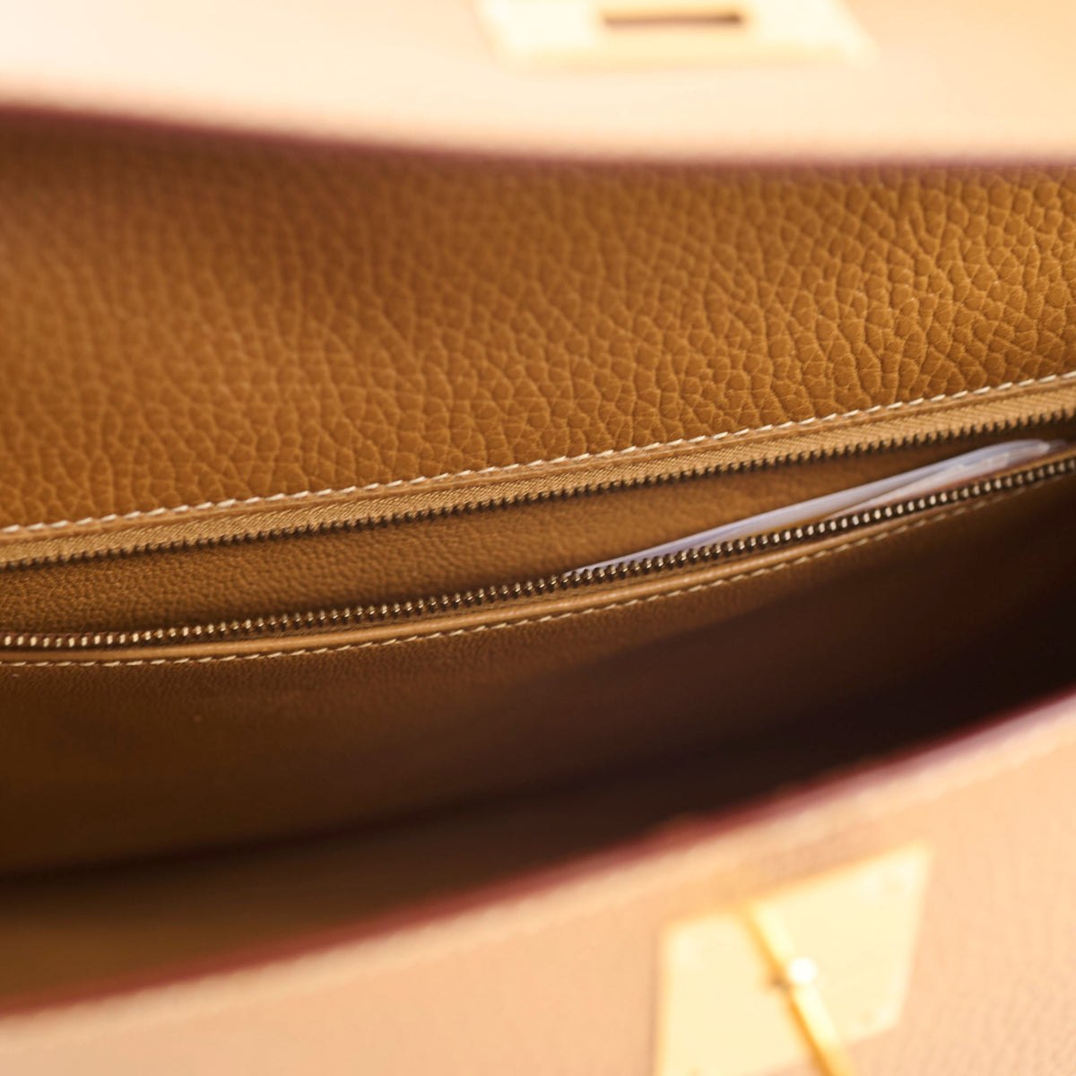Hermes Kelly 28 Epsom Gold - Y Circle Stamp - photo 8