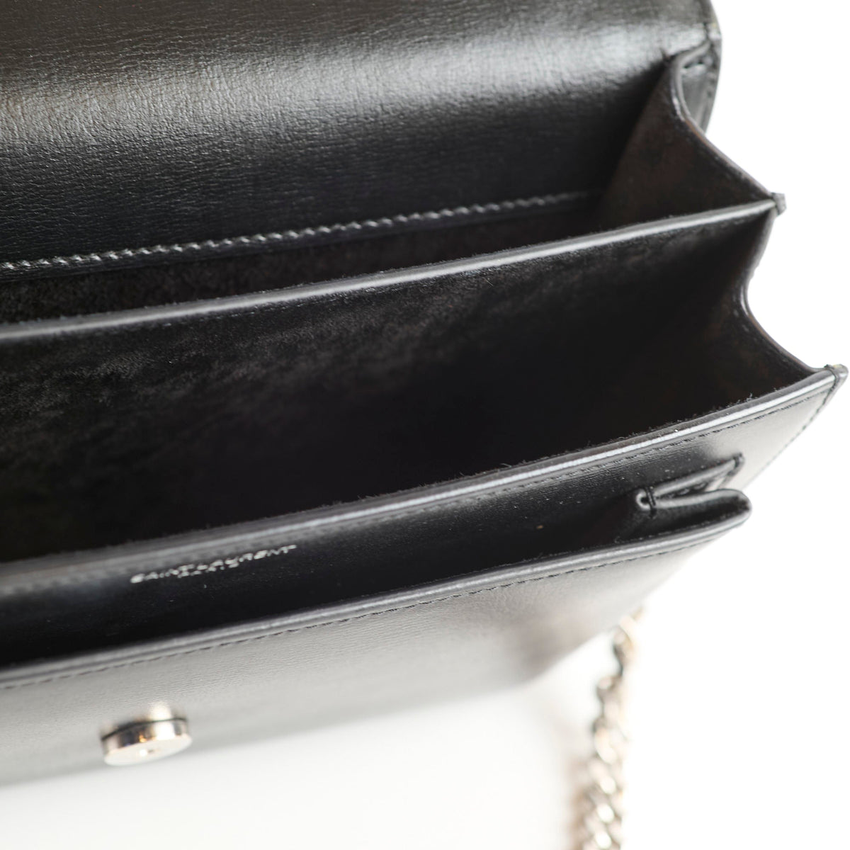Saint Laurent Medium Sunset Leather Black - photo 9