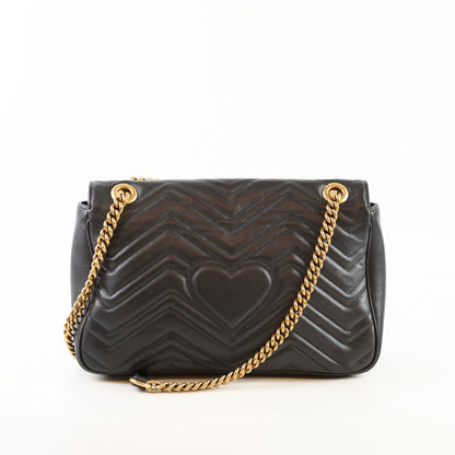 Gucci GG Marmont Large Shoulder Bag Black - photo 2