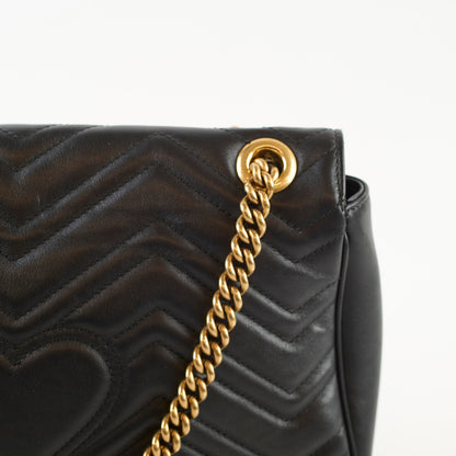 Gucci GG Marmont Large Shoulder Bag Black - photo 4