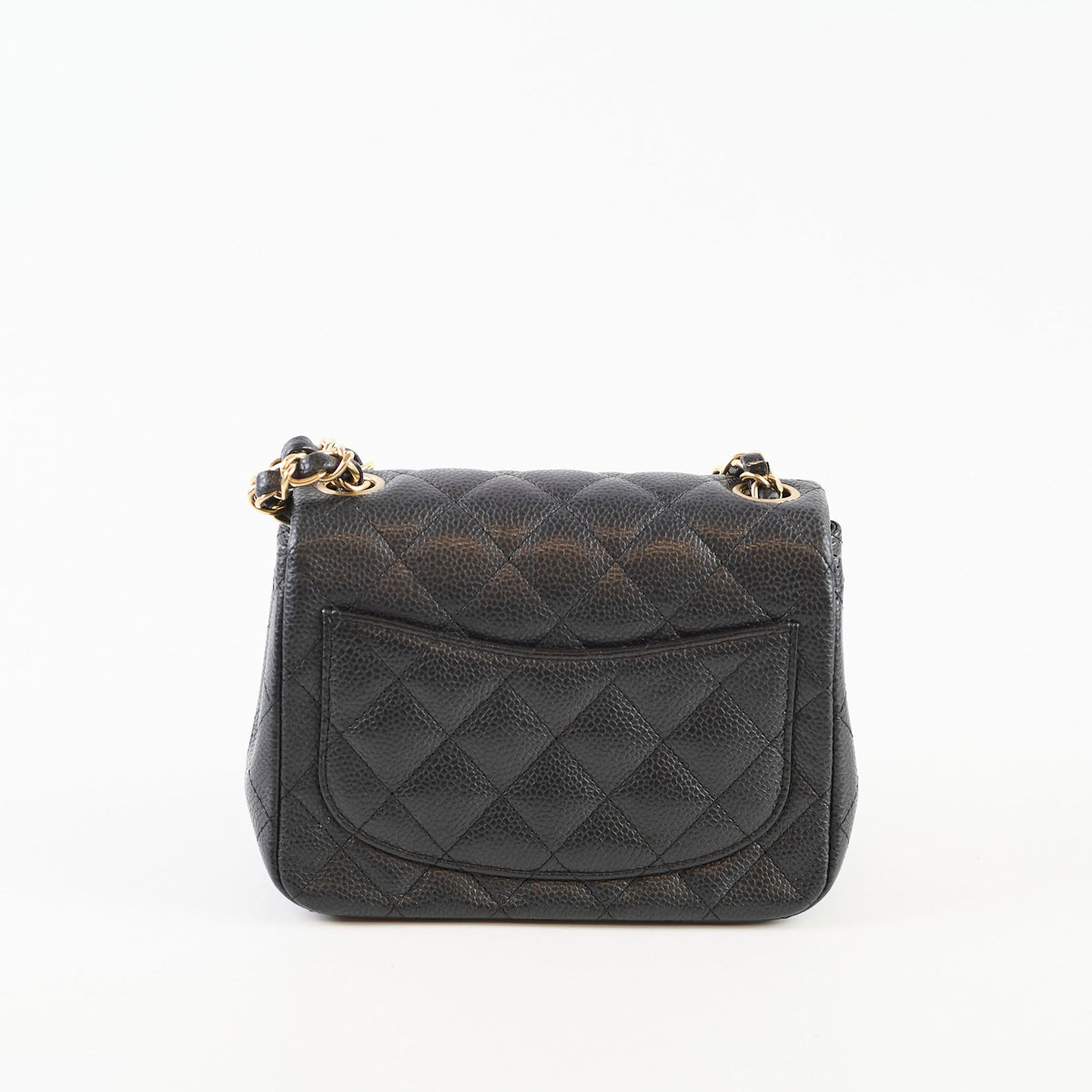 Chanel Mini Caviar Square Black - photo 2