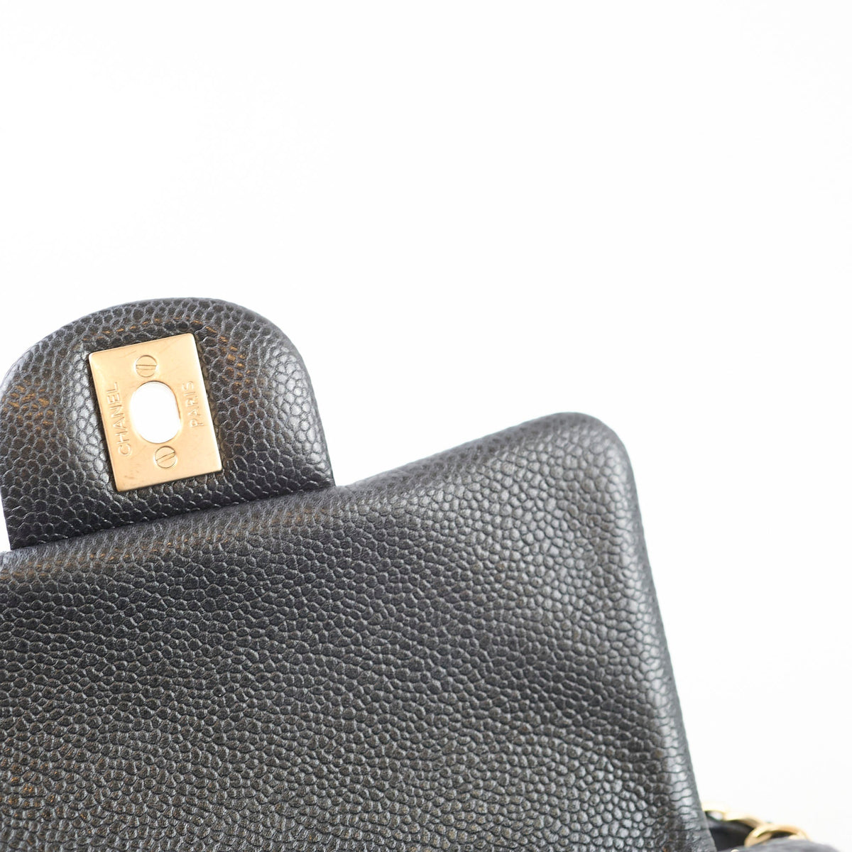 Chanel Mini Caviar Square Black - photo 5
