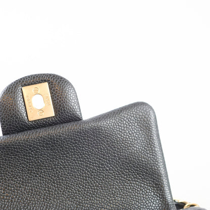 Chanel Mini Caviar Square Black - photo 5