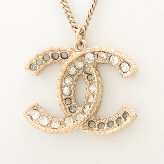 Chanel CC Rhinestone Reversible Necklace Costume Jewellery - photo 1