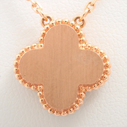 Van Cleef & Arpels Vintage Alhambra Rhodonite diamond Necklace 2021 Holiday - photo 2