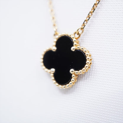 Van Cleef & Arpels Vintage Alhambra Onyx Necklace - photo 2