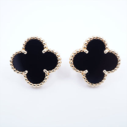 ITEM 26 - Van Cleef & Arpels Vintage Size Alhambra Onyx Piercing jewelry 2013 - photo 2