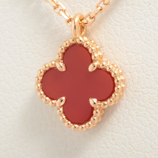Van Cleef & Arpels Sweet Alhambra Carnelian Necklace - photo 2