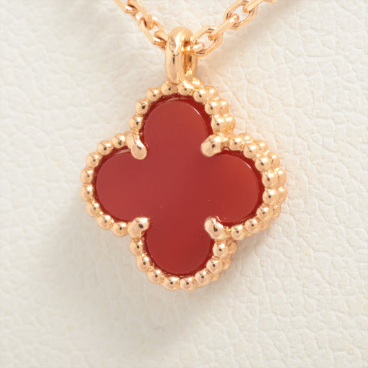 Van Cleef & Arpels Sweet Alhambra Carnelian Necklace - photo 1