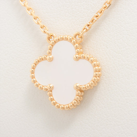 Van Cleef & Arpels Vintage Alhambra white mother of pearl Necklace 2023 - photo 2