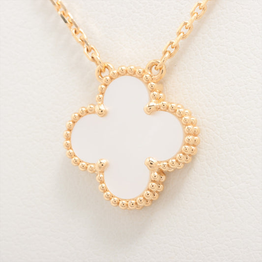 Van Cleef & Arpels Vintage Alhambra white mother of pearl Necklace 2023 - photo 1