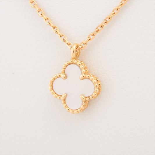 Van Cleef & Arpels Sweet Alhambra Mother of Pearl MOP Necklace - photo 2
