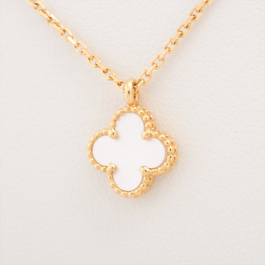 Van Cleef & Arpels Sweet Alhambra Mother of Pearl MOP Necklace - photo 1