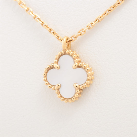 Van Cleef & Arpels Sweet Alhambra Mother of Pearl MOP Necklace 2021 - photo 2