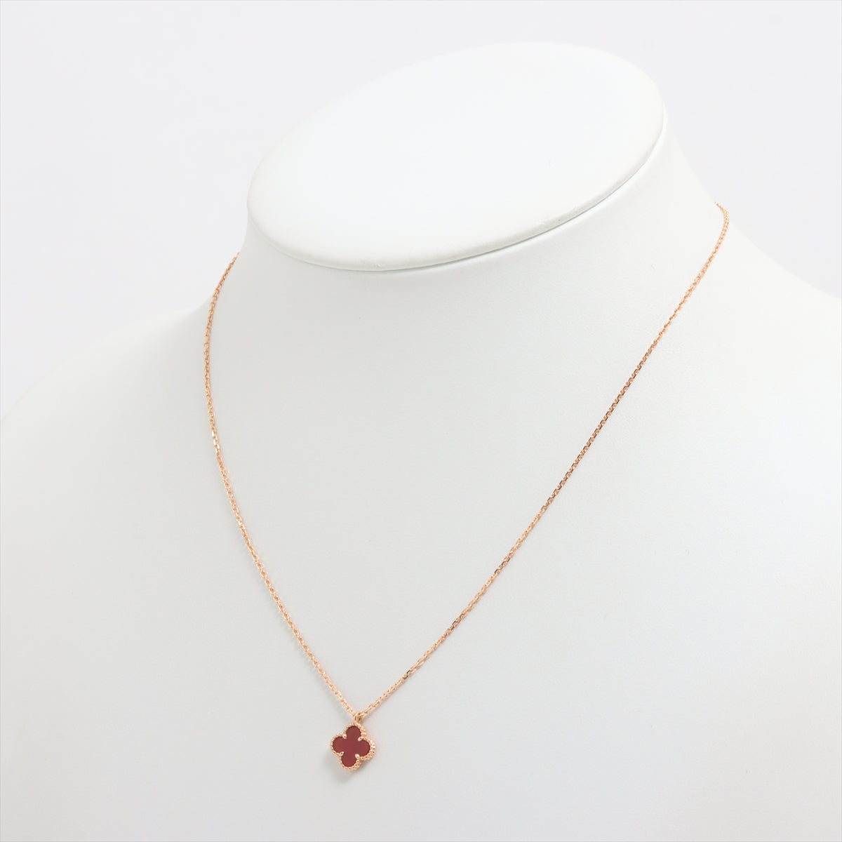 Van Cleef & Arpels Sweet Alhambra Carnelian Necklace - photo 4