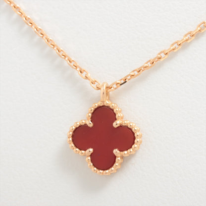 Van Cleef & Arpels Sweet Alhambra Carnelian Necklace - photo 1