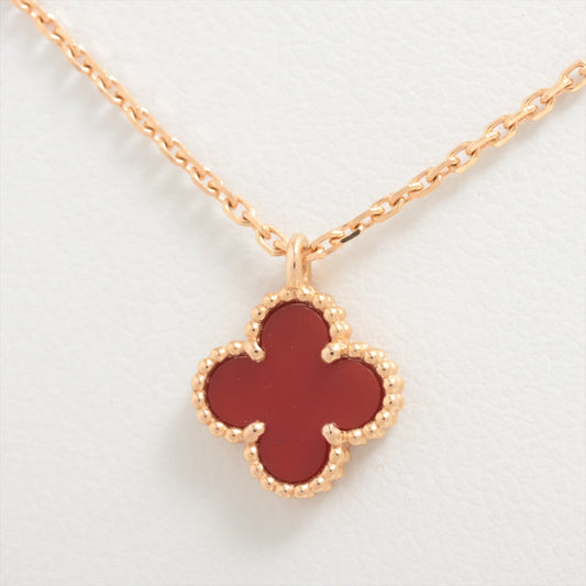 Van Cleef & Arpels Sweet Alhambra Carnelian Necklace - photo 1