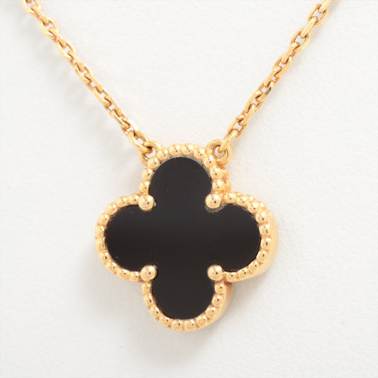 Van Cleef & Arpels Vintage Alhambra Onyx Necklace - photo 1