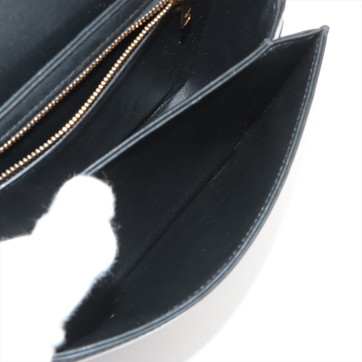 CELINE Teen Triomphe Leather Shoulder Bag Black - photo 10