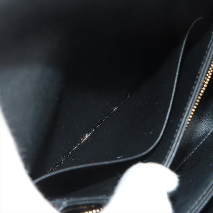 CELINE Teen Triomphe Leather Shoulder Bag Black - photo 8