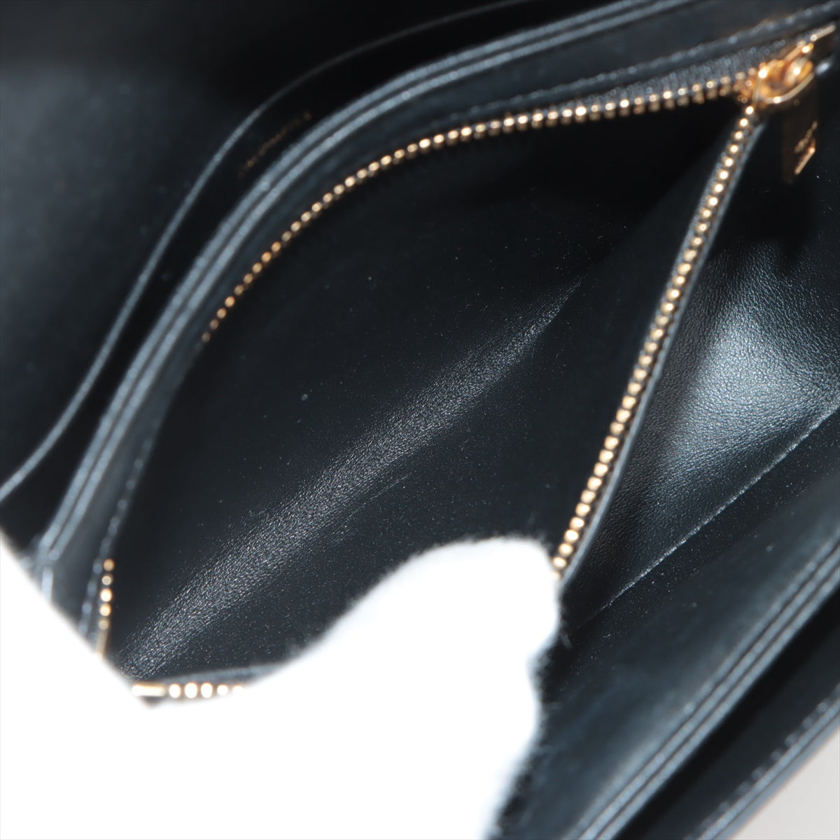 CELINE Teen Triomphe Leather Shoulder Bag Black - photo 7