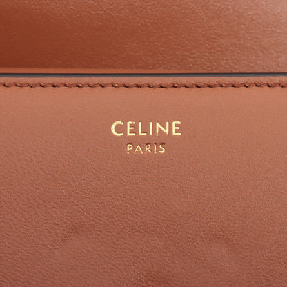 Celine Triomphe Leather Brown Compact Wallet - photo 7