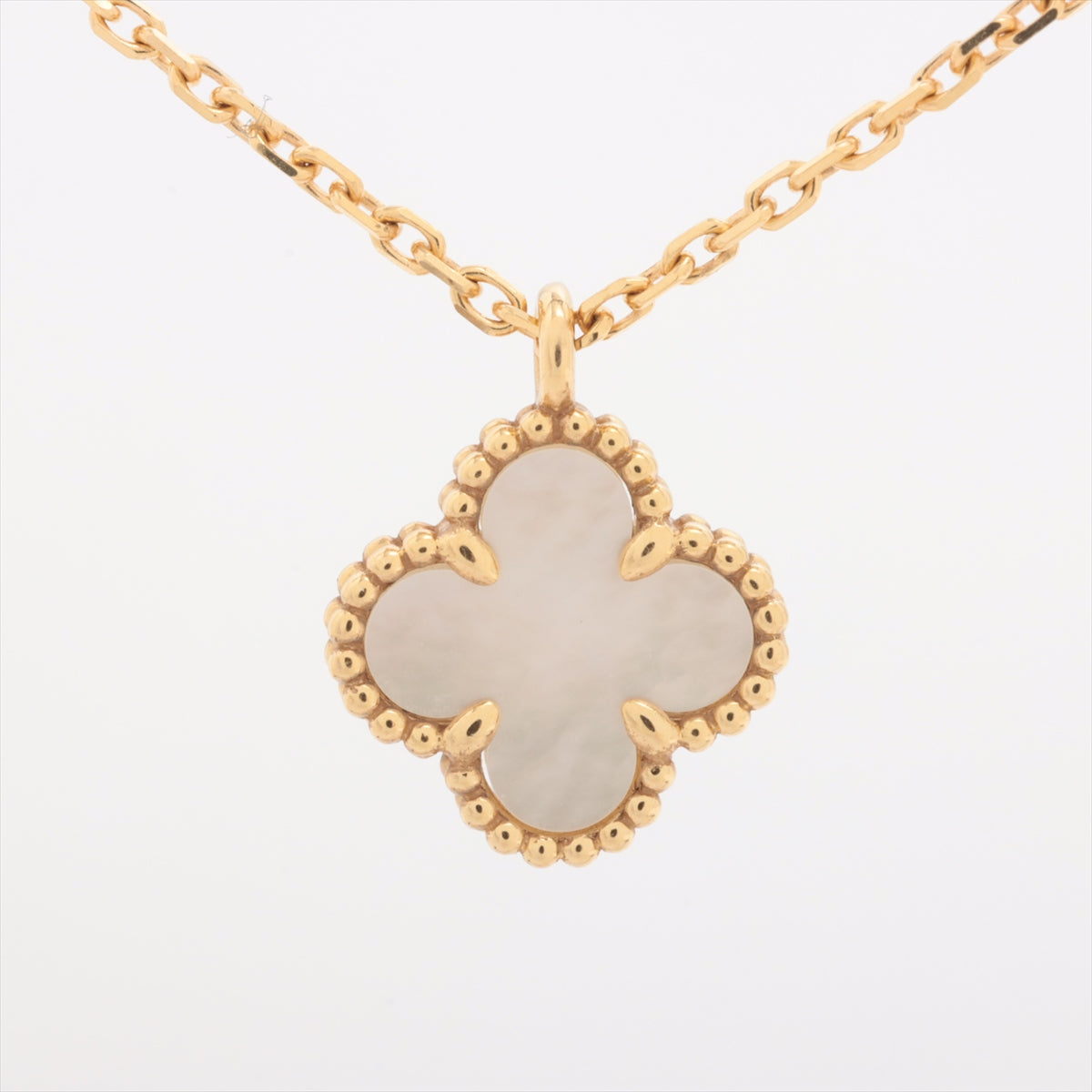 Van Cleef & Arpels Sweet Alhambra Mother of pearl MOP Necklace - photo 1