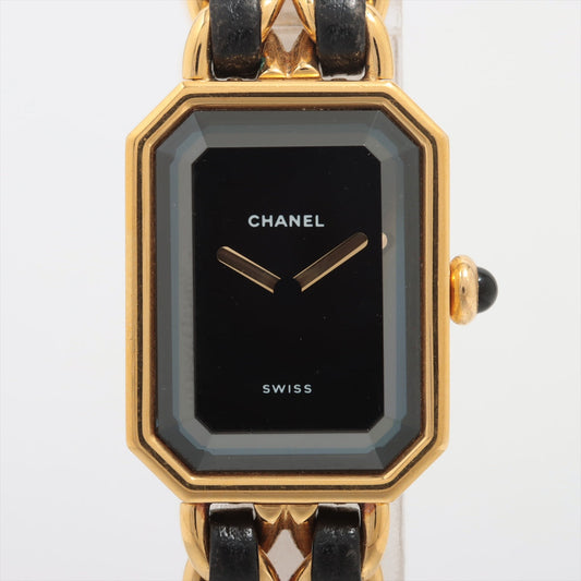 Chanel Premiere L Black Gold Watch - photo 1