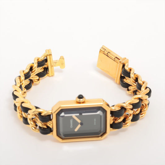 Chanel Premiere S Gold Black Watch - photo 2