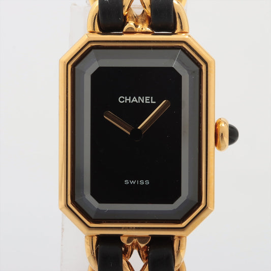 Chanel Premiere S Gold Black Watch - photo 1