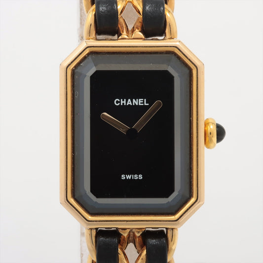 Chanel Premiere M Gold Black Watch - photo 1