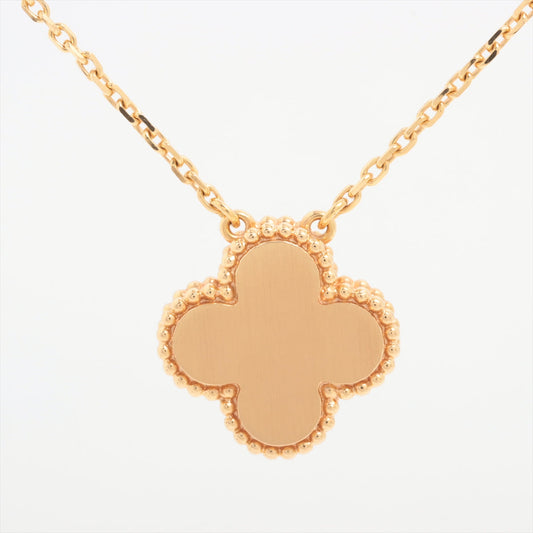 Van Cleef & Arpels Vintage Alhambra Carnelian Diamond Necklace - photo 2