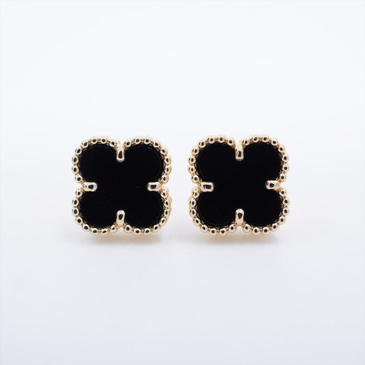 Van Cleef & Arpels Sweet Alhambra Onyx Earrings - photo 1