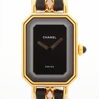 Chanel Premiere Large Black Gold Watch - photo 1