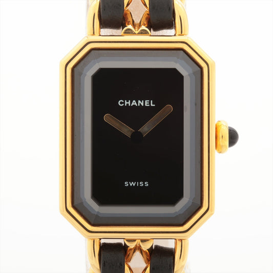 Chanel Premiere Large Black Gold Watch - photo 1