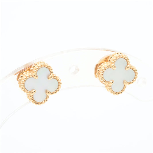Van Cleef & Arpels VCA Sweet Alhambra Mother of Pearl MOP Earrings 2023 - photo 1