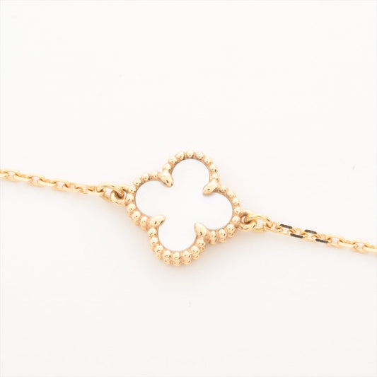 Van Cleef & Arpels Sweet Alhambra White Mother of Pearl MOP Bracelet - photo 1