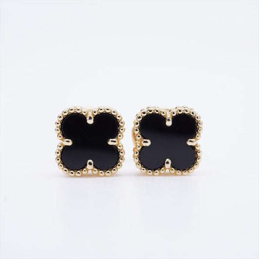 Van Cleef & Arpels Sweet Alhambra Onyx Earrings - photo 1