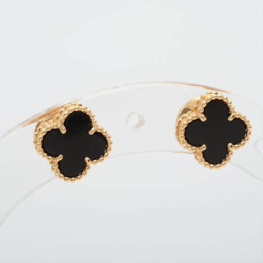 Van Cleef & Arpels Sweet Alhambra Onyx Earrings - photo 2